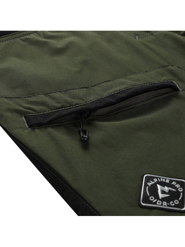 ALPINE PRO Dámske softshellové nohavice ALPINE PRO AKANA 2 rifle green
