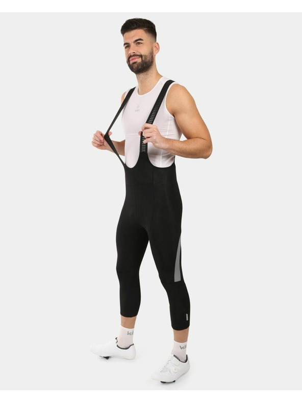 Kilpi Pánske cyklistické legíny v 3/4 dĺžke Kilpi ARENAL-M Čierna