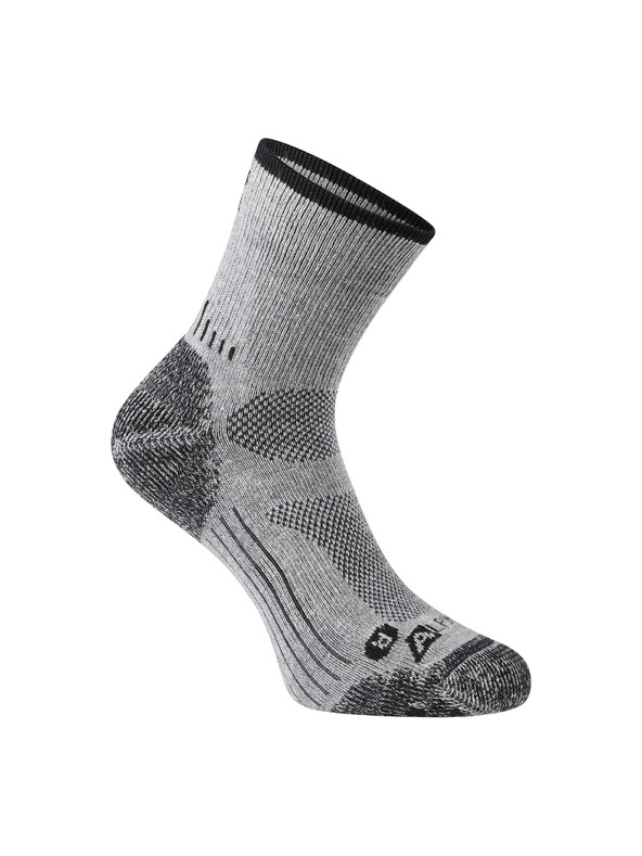 ALPINE PRO Antibakteriálne ponožky ALPINE PRO KEROWE gray