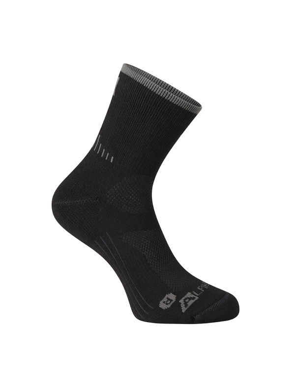 ALPINE PRO Antibakteriálne ponožky ALPINE PRO KEROWE black