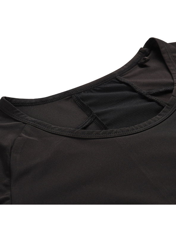 ALPINE PRO Dámske rýchloschnúce tričko s cool dry ALPINE PRO BONDA 2 black