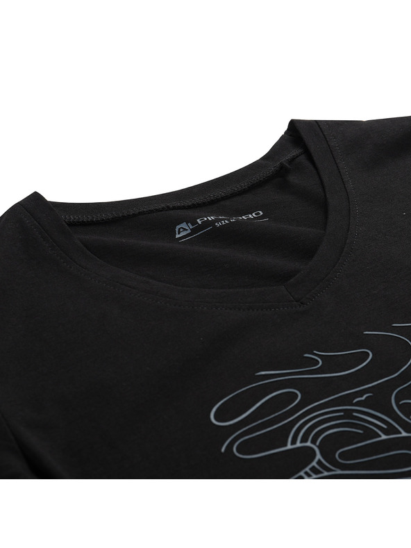 ALPINE PRO Dámske rýchloschnúce tričko s cool dry ALPINE PRO NEGA 2 black varianta pa