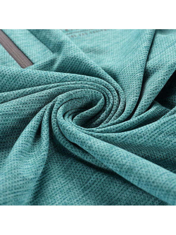 ALPINE PRO Dámsky rýchloschnúci cyklistický dres ALPINE PRO GERETA 2 aqua sea