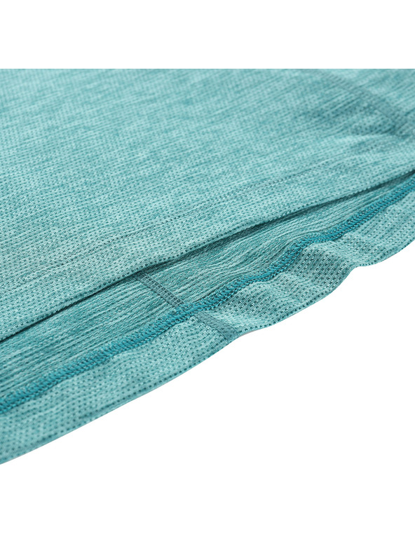 ALPINE PRO Dámsky rýchloschnúci cyklistický dres ALPINE PRO GERETA 2 aqua sea