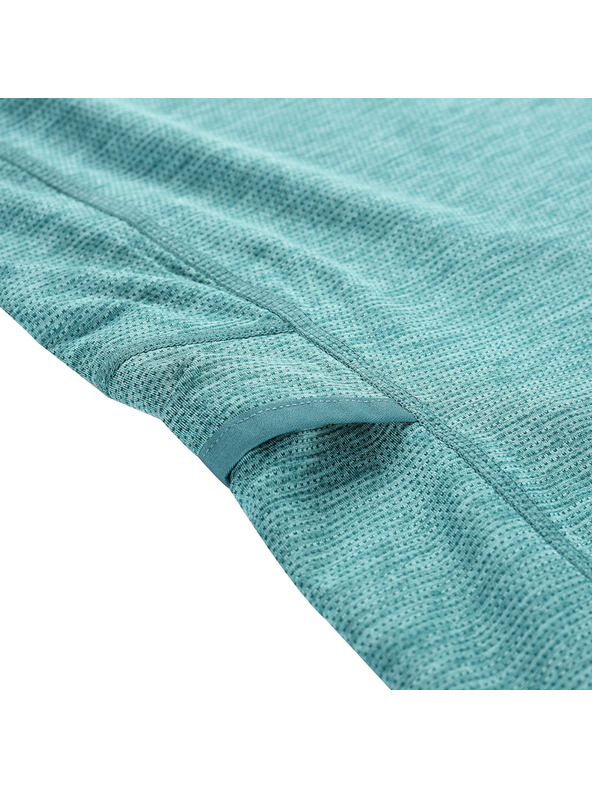 ALPINE PRO Dámsky rýchloschnúci cyklistický dres ALPINE PRO GERETA 2 aqua sea