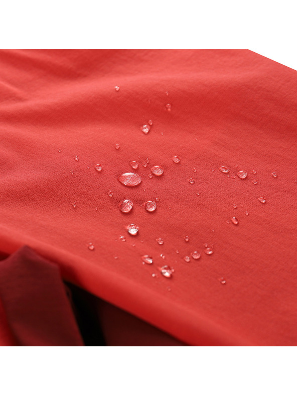 ALPINE PRO Detské softshellové nohavice ALPINE PRO AKANO cayenne