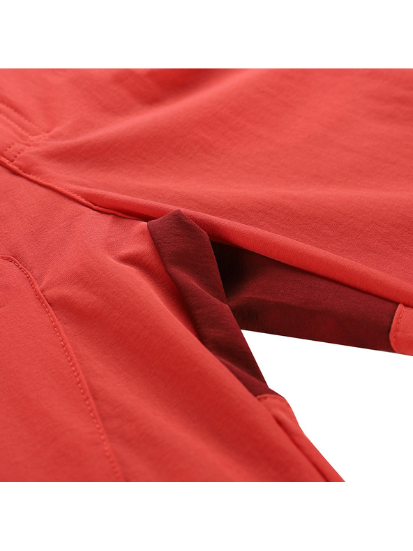 ALPINE PRO Detské softshellové nohavice ALPINE PRO AKANO cayenne