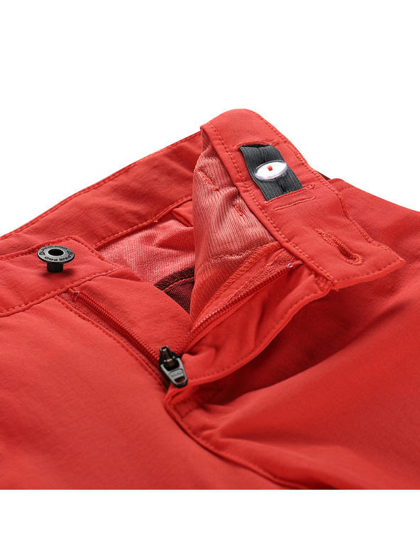 ALPINE PRO Detské softshellové nohavice ALPINE PRO AKANO cayenne