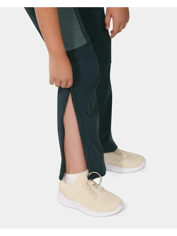 Kilpi Kilpi Dievčenské outdoorové nohavice HOSIO-JG Tmavo zelené