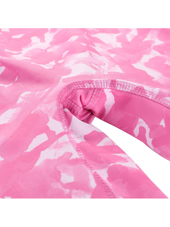 ALPINE PRO Detské rýchloschnúce legíny ALPINE PRO MARDO neon pink varianta pb