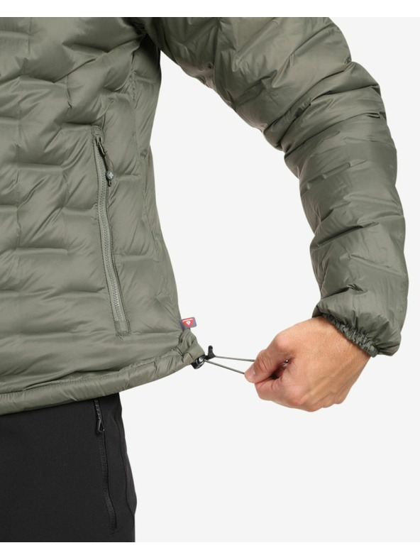 Kilpi Pánska páperová bunda Kilpi ALBERT-M Tmavozelená