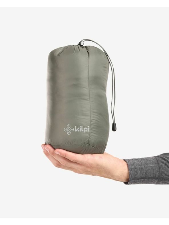 Kilpi Pánska páperová bunda Kilpi ALBERT-M Tmavozelená