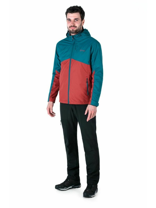 Kilpi Pánska outdoorová bunda Kilpi ORLETI-M Tmavočervená