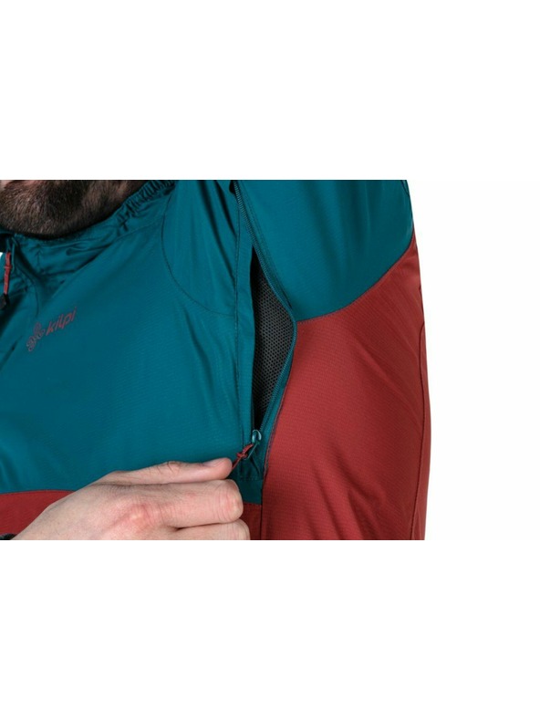 Kilpi Pánska outdoorová bunda Kilpi ORLETI-M Tmavočervená