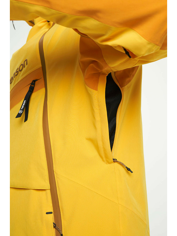 Tenson Pánska Lyžiarska Bunda TENSON Aerismo JackoRak M Žltá