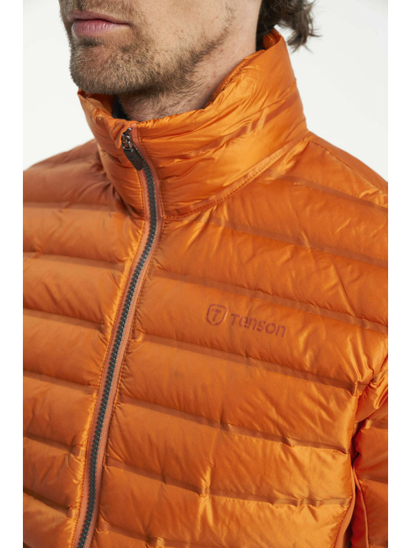 Tenson Pánska Páperová Bunda TENSON TXlite Down Puffer M Oranžová