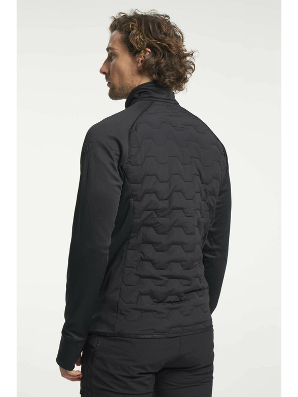 Tenson Pánska Hybridná Bunda TENSON TXlite Hybrid Zip M Čierna
