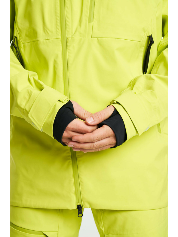 Tenson Pánska Lyžiarska a Skialpinistická Membránová Bunda TENSON Shibui Shell Jacket M Svetlo Žltá