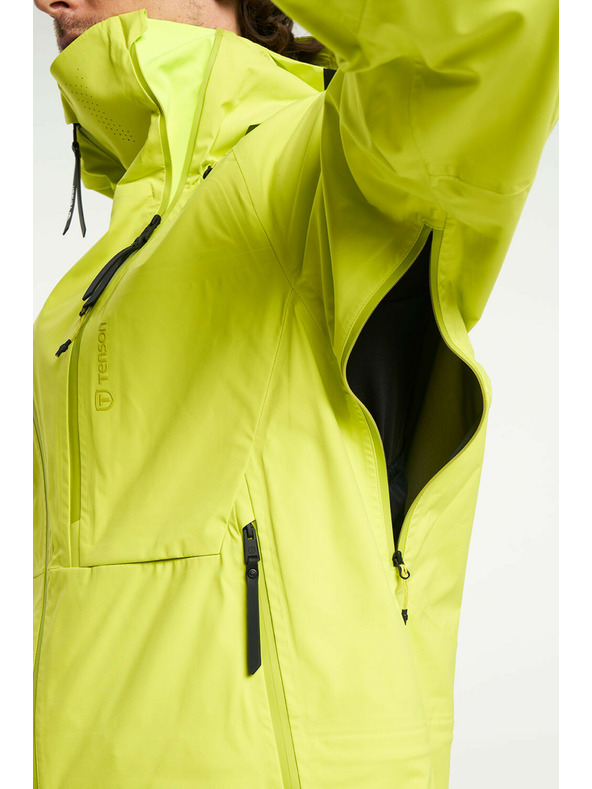 Tenson Pánska Lyžiarska a Skialpinistická Membránová Bunda TENSON Shibui Shell Jacket M Svetlo Žltá