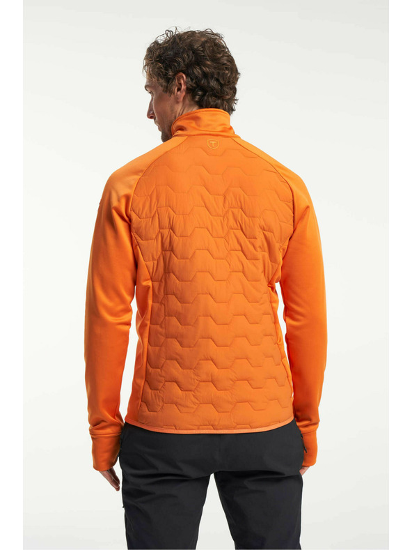 Tenson Pánska Hybridná Bunda TENSON TXlite Hybrid Zip M Oranžová