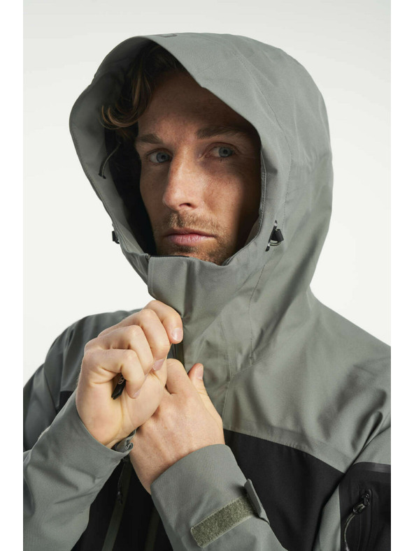Tenson Pánska Outdoorová Bunda TENSON TXlite Shell Jacket M Sivozelená
