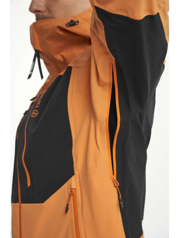 Tenson Pánska Outdoorová Bunda TENSON TXlite Shell Jacket M Oranžová