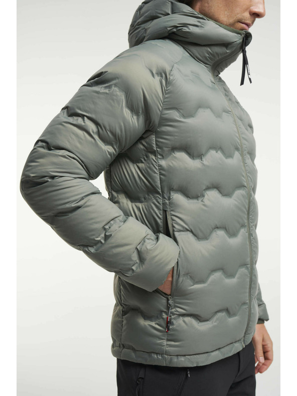 Tenson Pánska Páperová Bunda TENSON Shibui Puffer Jacket M Sivozelená