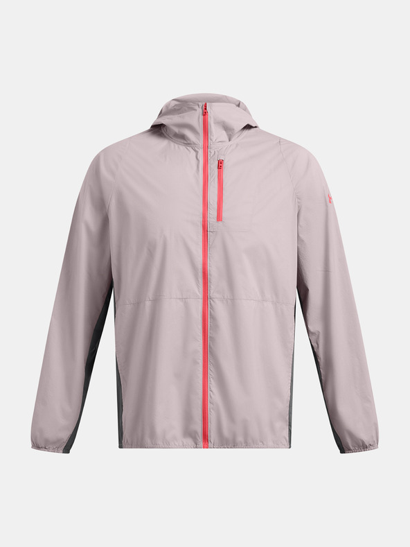 Under Armour Pánska bunda Under Armour LAUNCH LIGHTWEIGHT JKT-GRY
