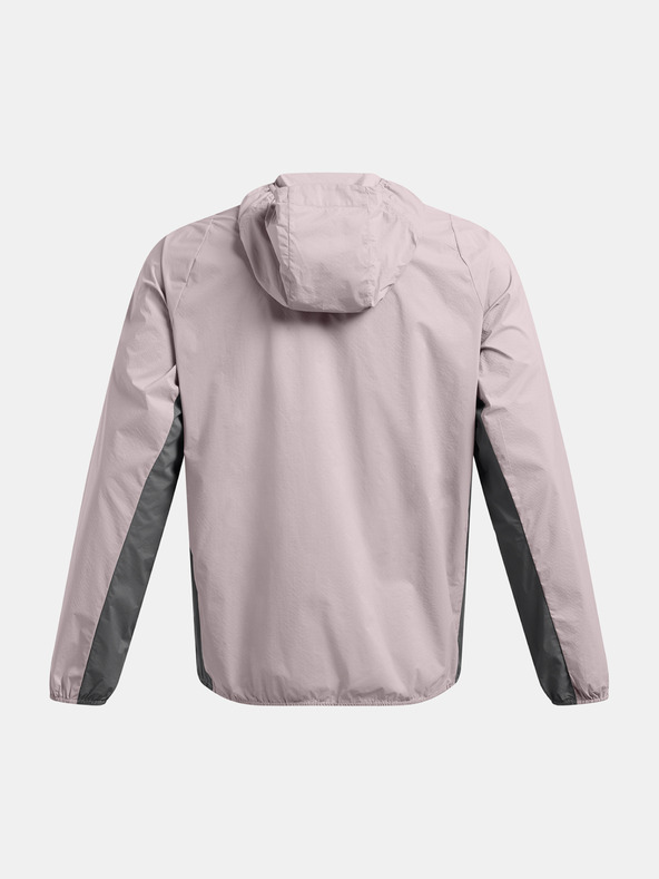 Under Armour Pánska bunda Under Armour LAUNCH LIGHTWEIGHT JKT-GRY