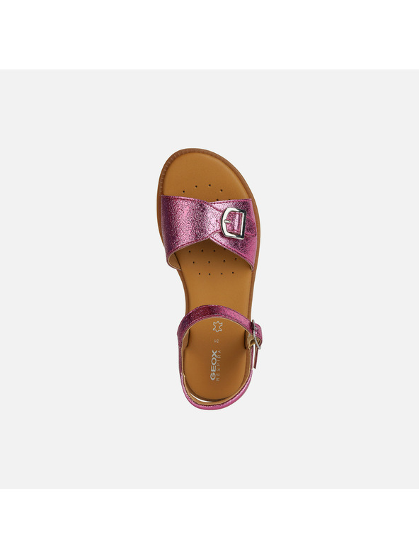 Geox Fialové dievčenské sandále Geox Karly