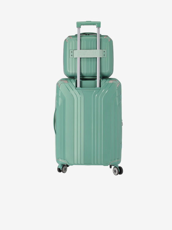 Travelite Svetlozelený kozmetický kufrík Travelite Elvaa