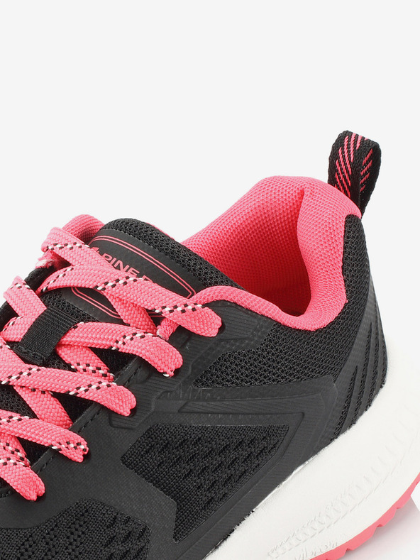 ALPINE PRO Športová bežecká obuv s antibakteriálnou vložkou ALPINE PRO NAREME čierna