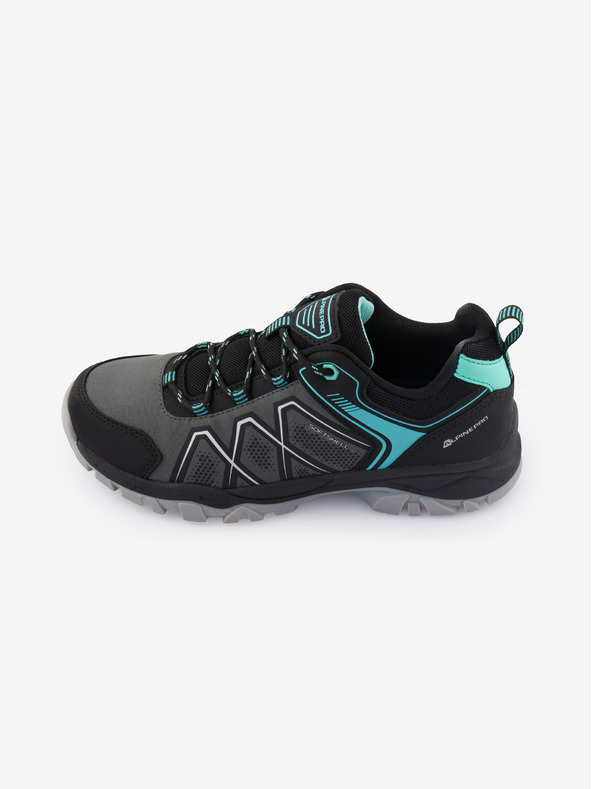 ALPINE PRO Unisex outdoorová obuv ALPINE PRO FOLGOS dk.true sivá