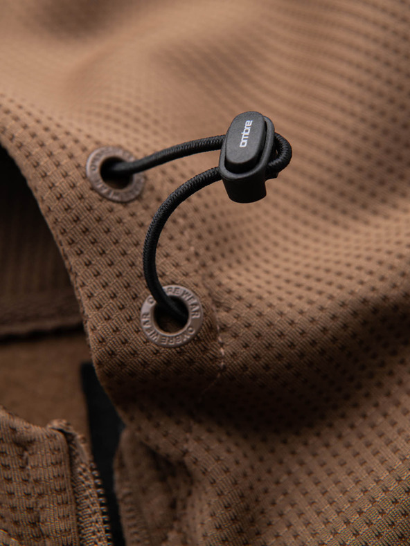 Ombre Clothing Pánska ľahká farebná športová bunda s fleecom Ombre Clothing