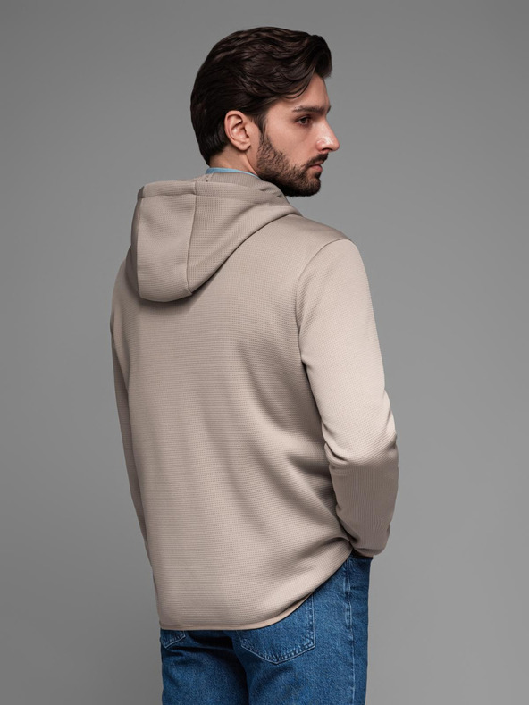 Ombre Clothing Pánska ľahká farebná športová bunda s fleecom Ombre Clothing