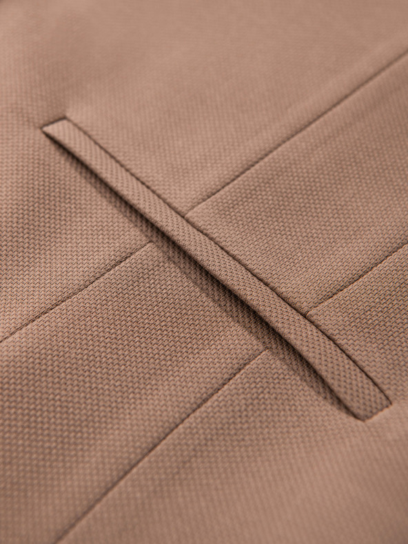 Ombre Clothing Priľnavá elegantná pánska vesta s elastanom a chlopňami Ombre Clothing