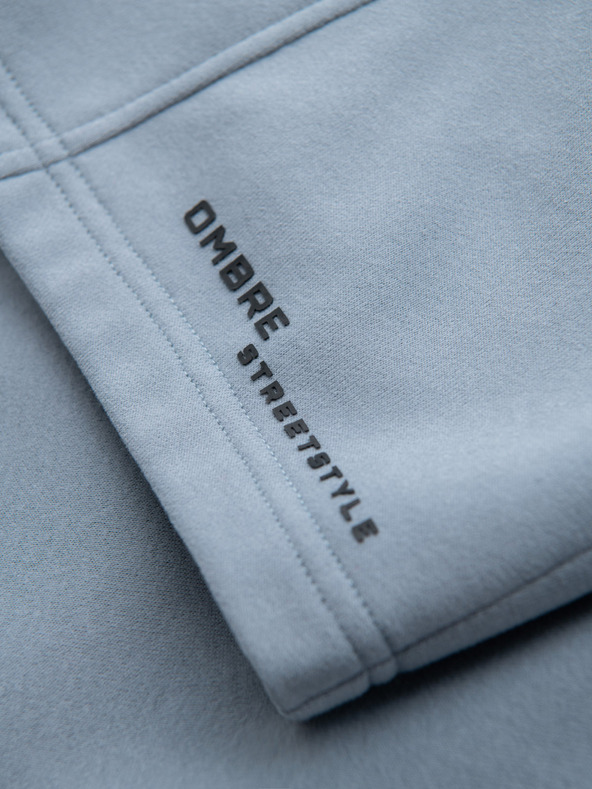 Ombre Clothing Pánske krátke teplákové šortky s potlačou Ombre Clothing
