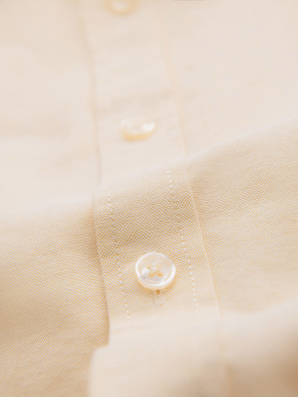 Ombre Clothing Pastelová bavlnená pánska košeľa oxford Ombre Clothing