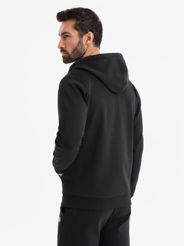 Ombre Clothing Mikina s kapucňou bez zipsu v streetwearovom štýle Ombre Clothing