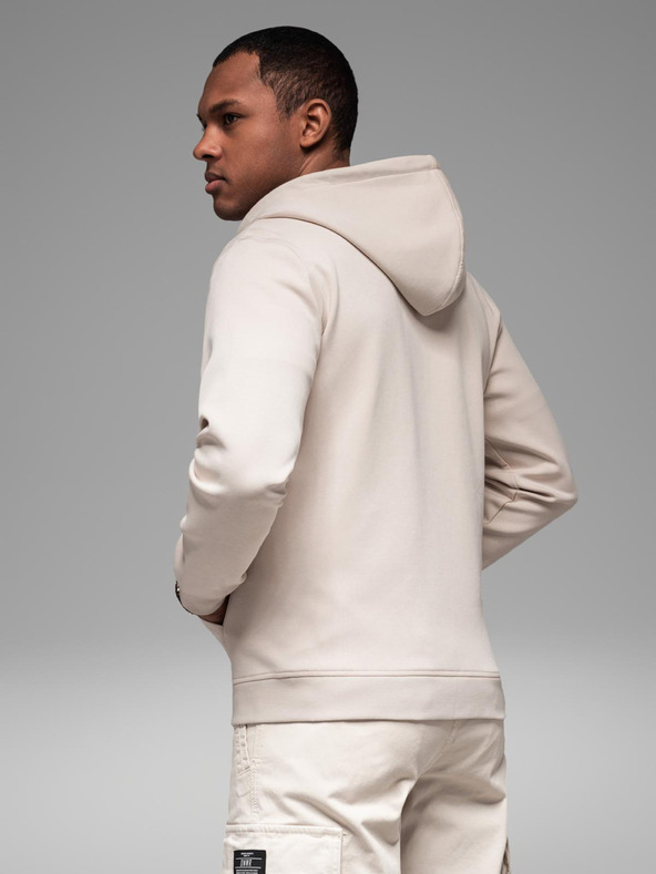Ombre Clothing Mikina s kapucňou v streetwearovom štýle Ombre Clothing