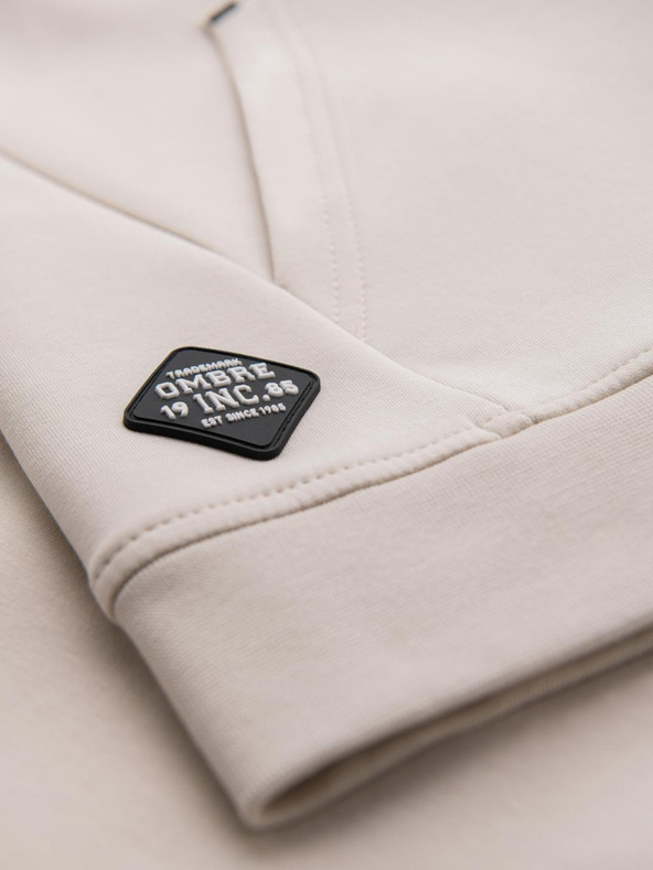 Ombre Clothing Mikina s kapucňou v streetwearovom štýle Ombre Clothing