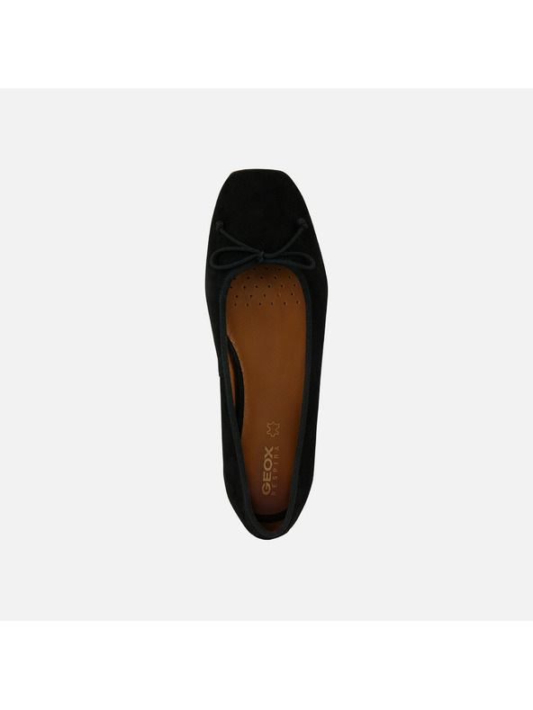 Geox Čierne dámske balerínky Geox Marsilea