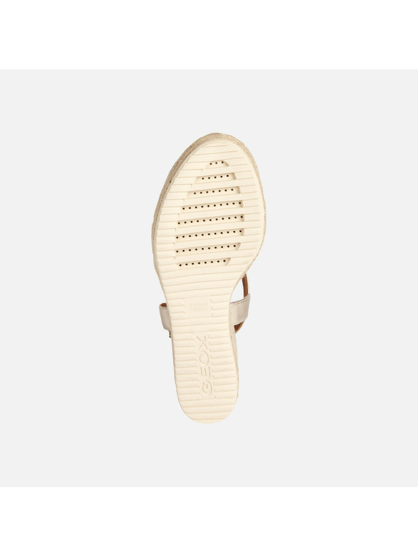 Geox Zlaté dámske sandále Geox Ponza