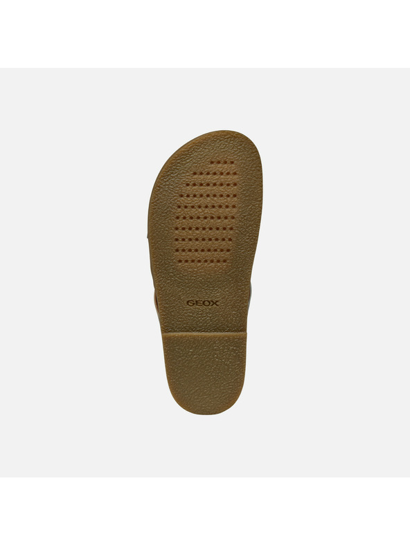 Geox Zlaté dámske sandále Geox Adelash