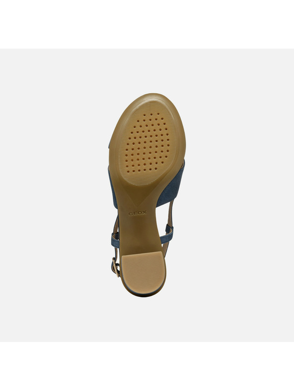 Geox Tmavo modré dámske sandále Geox Aurely 50