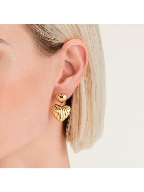 Rosefield Rosefield dámske náušnice pozlátené JEDHG-J984