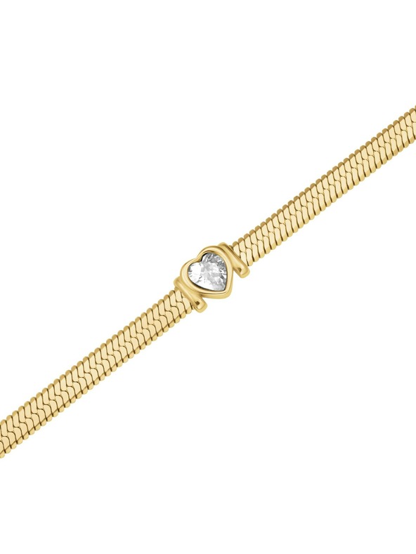 Rosefield Rosefield dámsky náhrdelník choker pozlátený JNSWG-J1002