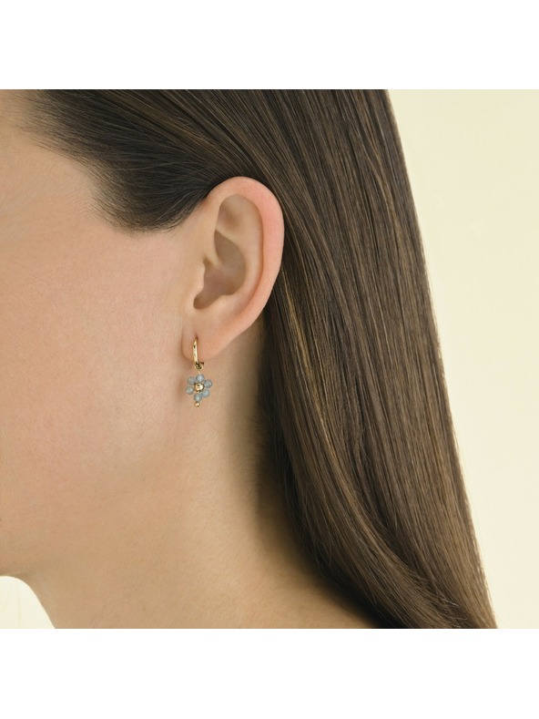 Rosefield Dámske pozlátené náušnice Rosefield JEBFG-J820