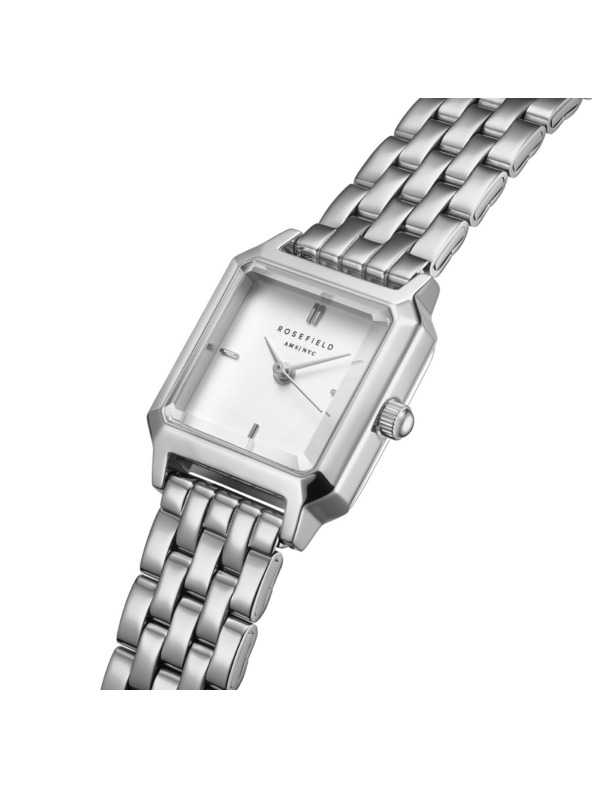 Rosefield Dámske hranaté hodinky Rosefield Boxelle BWSSS-B02