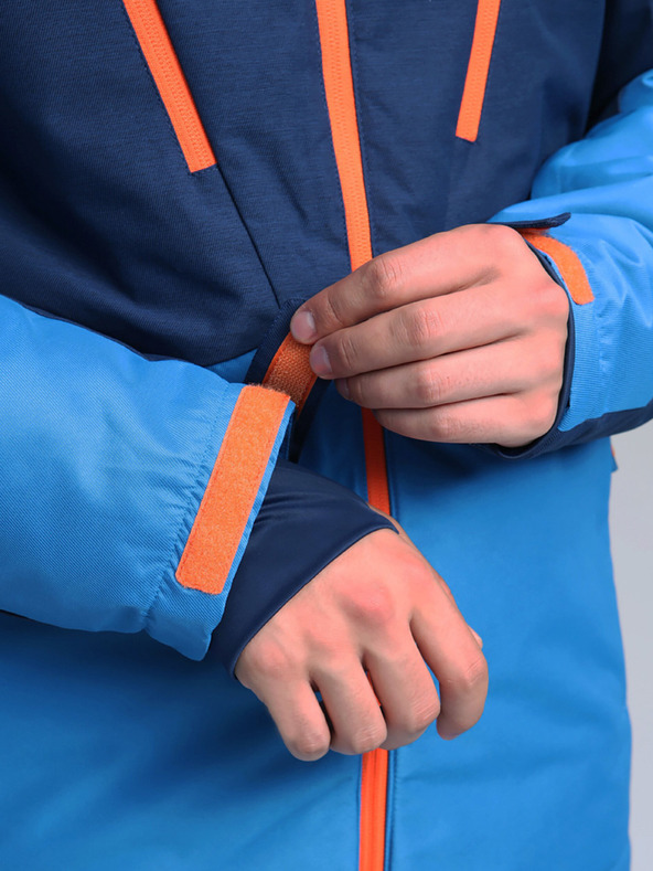 Loap Modrá pánska lyžiarska bunda LOAP Lawur